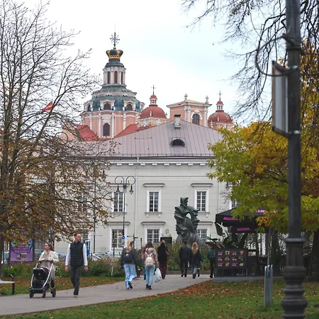 Апартаменти Elegant Old Town With Terrace & Parking Вільнюс