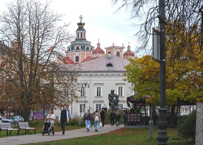Apartamento Elegant Old Town With Terrace & Parking Vilna