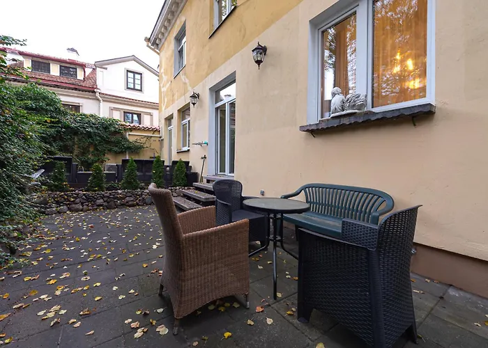 Elegant Old Town With Terrace & Parking Апартаменты